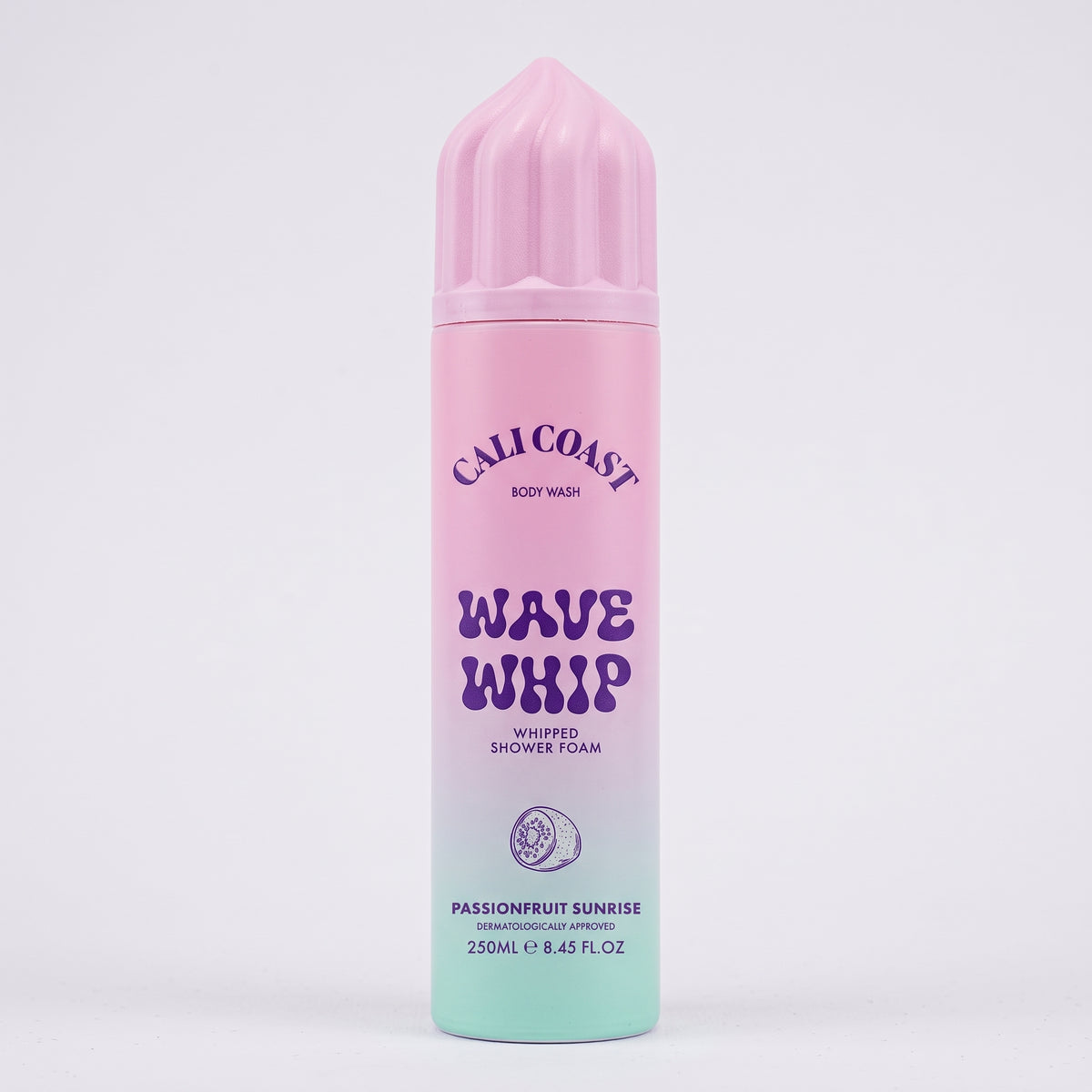 Cali Coast Wave Whip Shower Foam Passionfruit Sunrise 250Ml