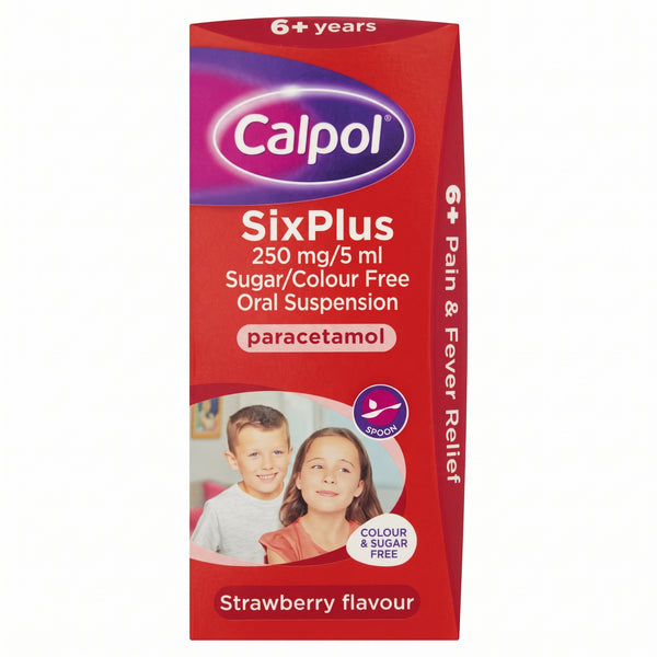 Calpol 6+ Sf 60Ml S/Berry Susp