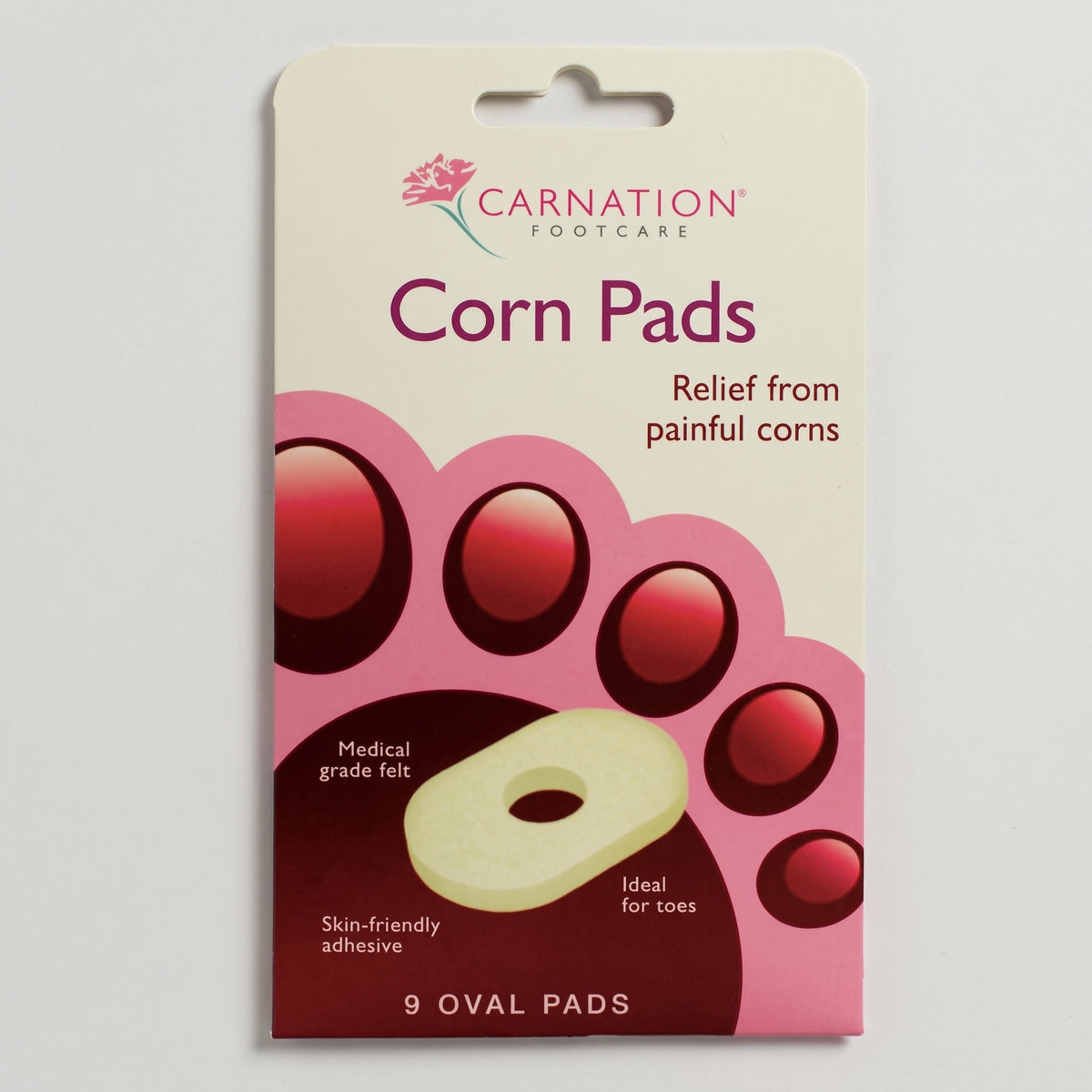 Carnation Corn Pads 9Pk