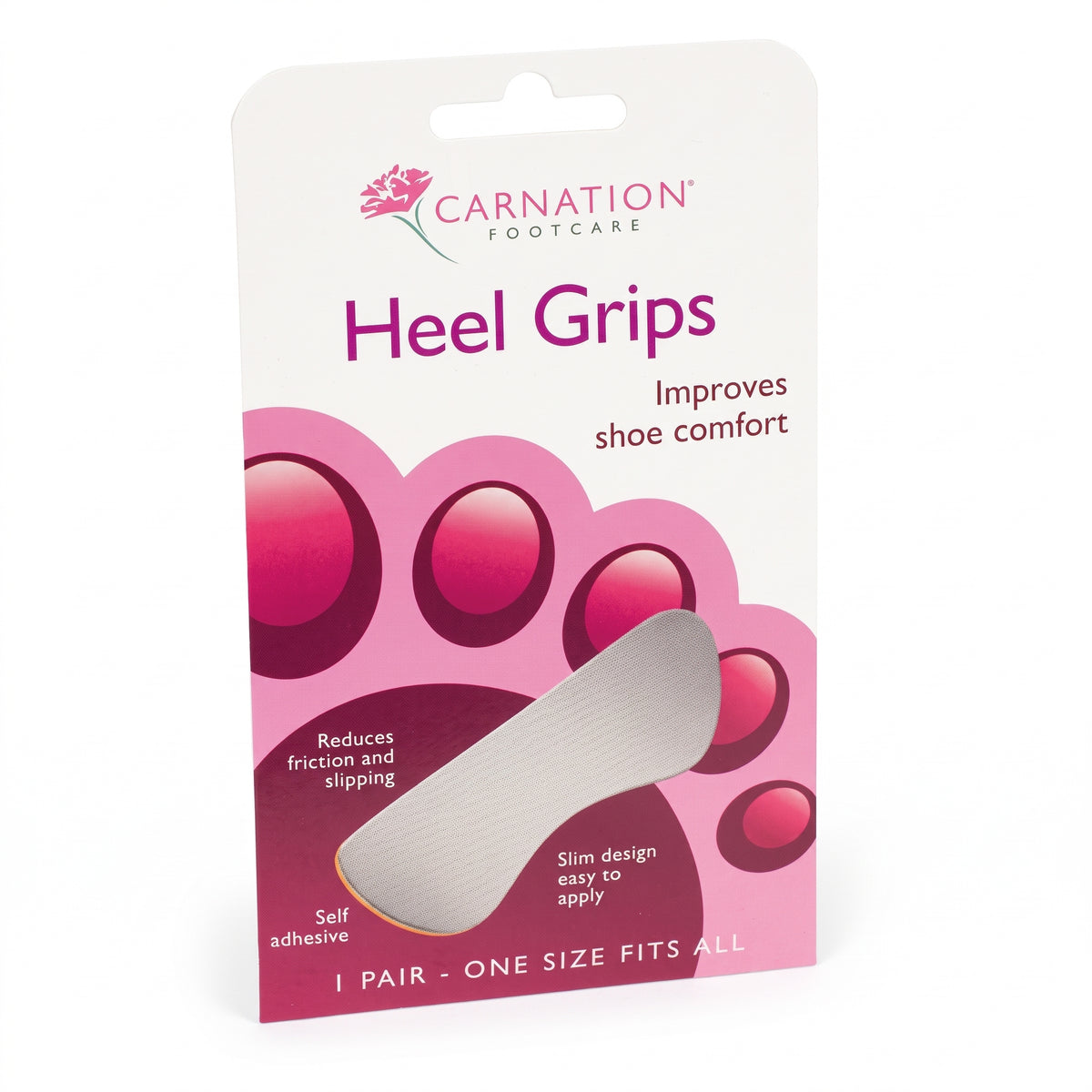 Carnation Heel Grips