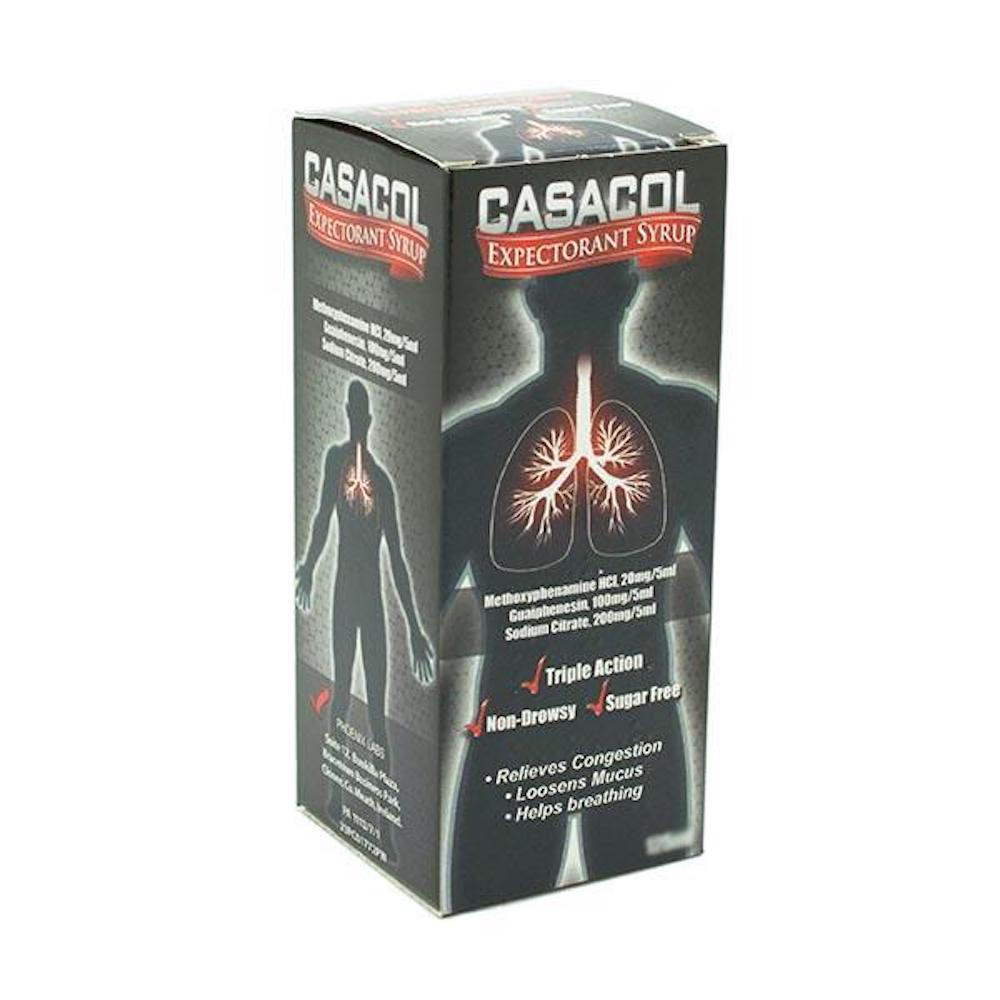 Casacol Expectorant Sugar Free 125Ml Syrup