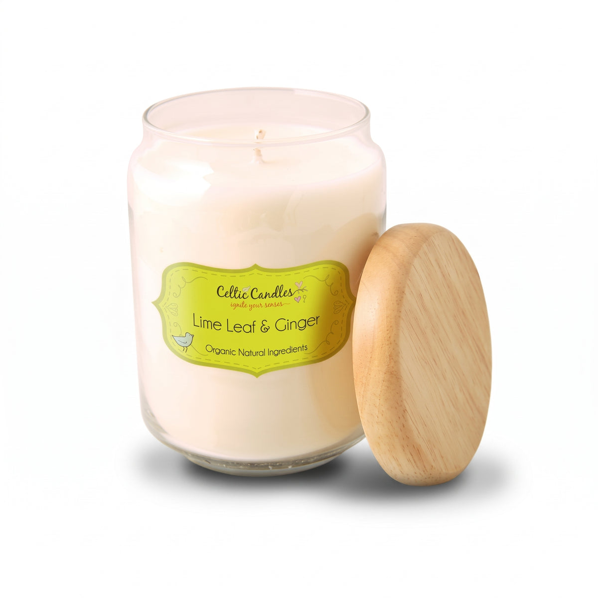 Celtic Candles Celti Can Jar Lime