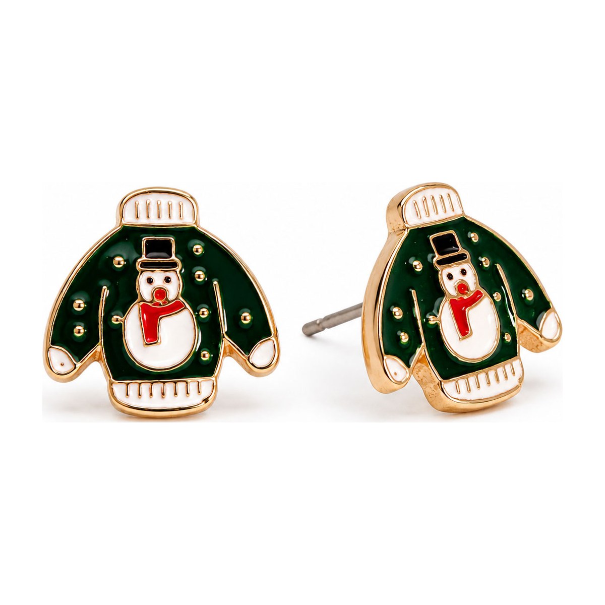 Christmas Jumper Stud Earrings
