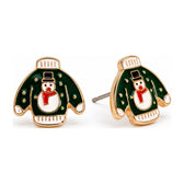 Christmas Jumper Stud Earrings