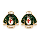 Christmas Jumper Stud Earrings