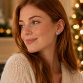 Christmas Pud Stud Earrings