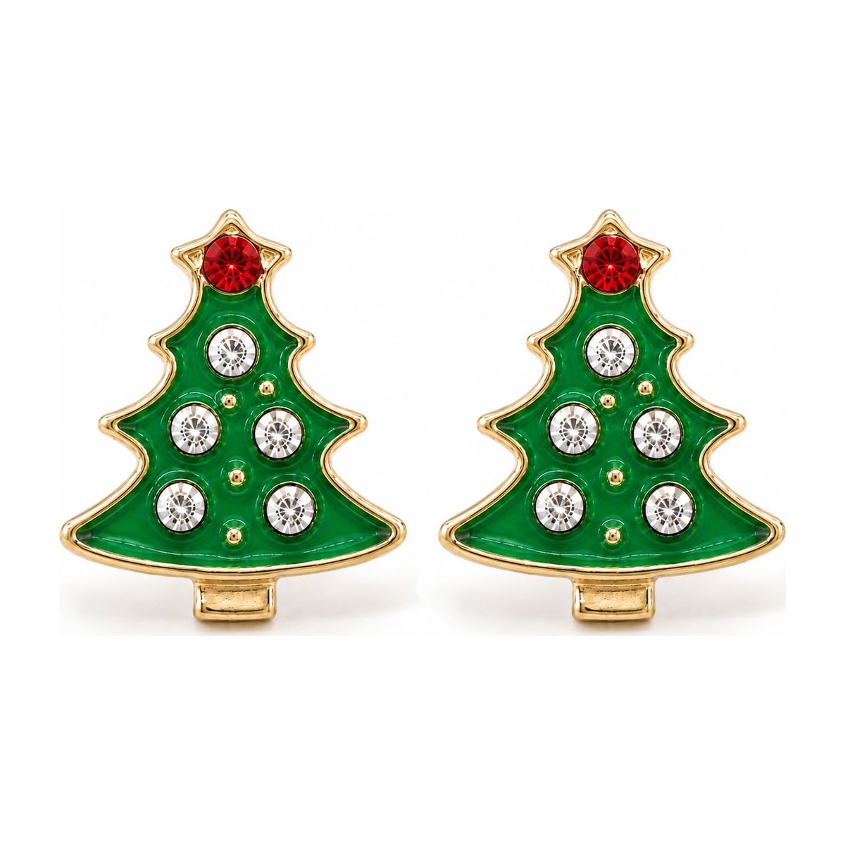 Christmas Tree Stud Earrings
