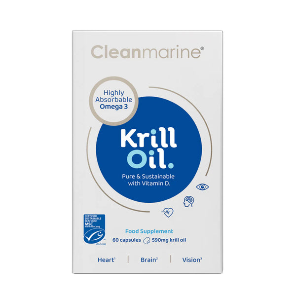 Cleanmarine Krill Oil Capsules 60Pk