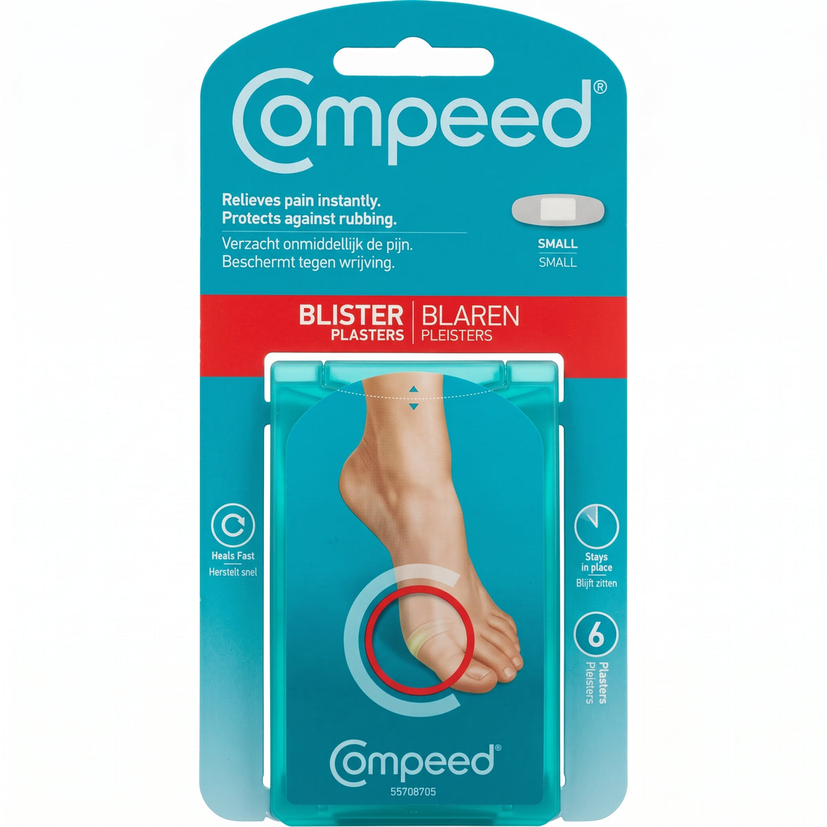 Compeed Toe Blister Pack