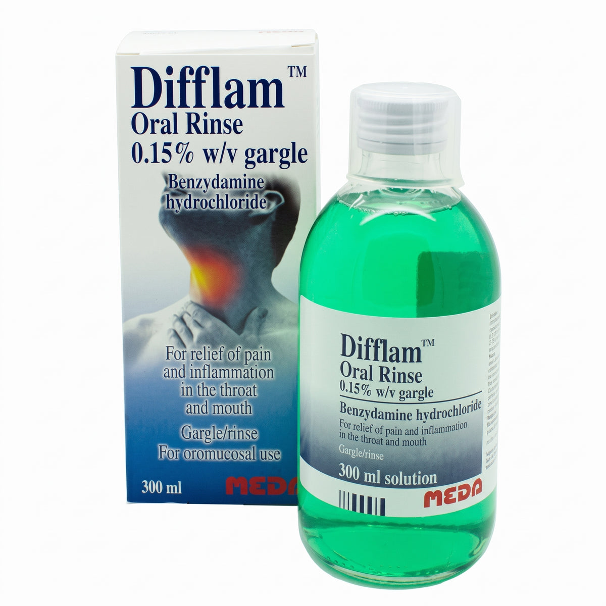 Difflam Oral Rinse 300Ml