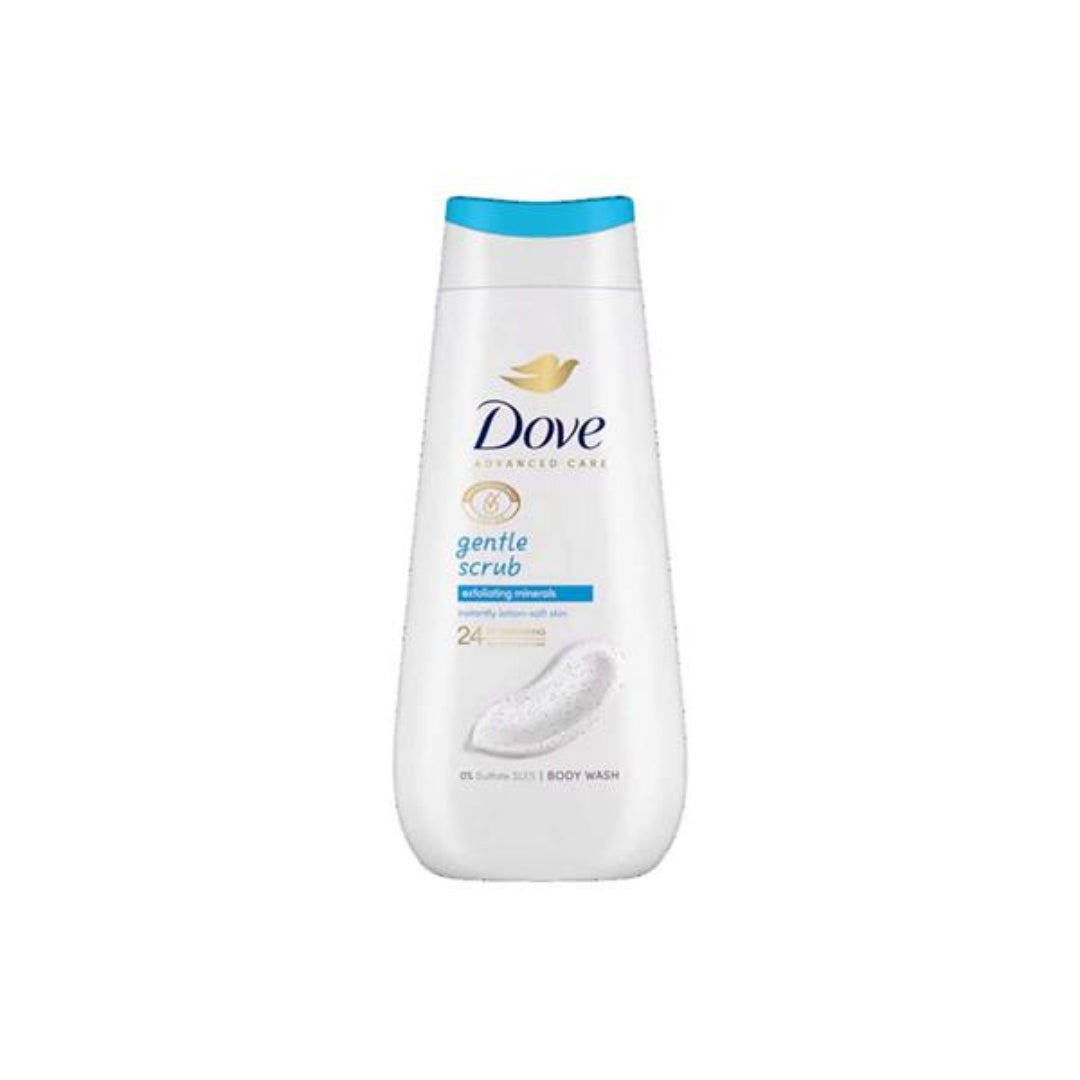 Dove Advanced Care Gentle Scrub Body Wash 225Ml