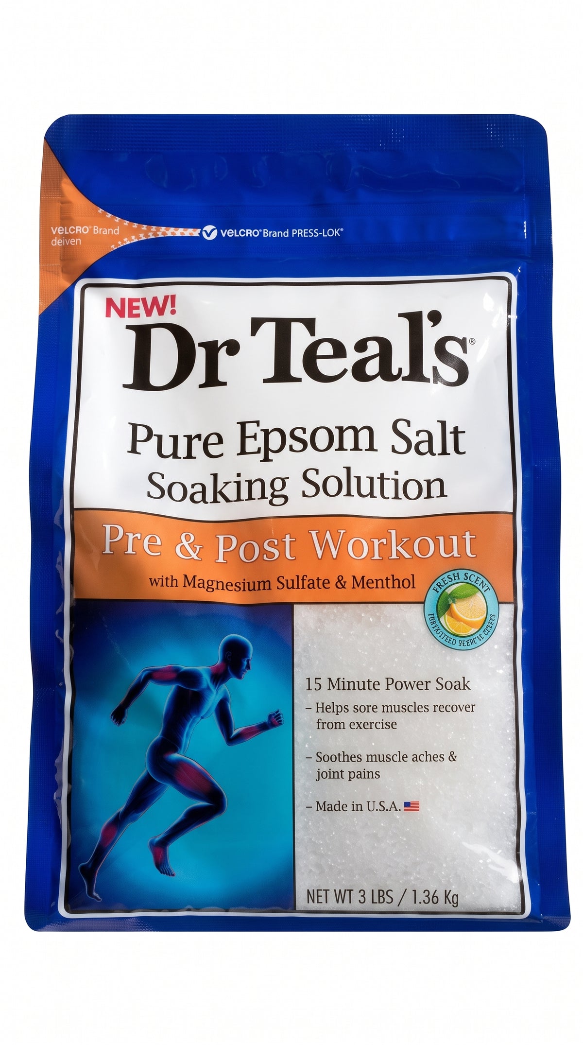Dr Teals Pure Epsom Salt Post Workout