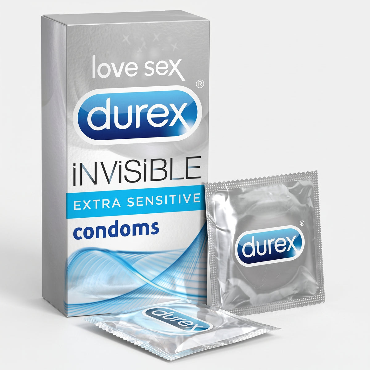 Durex Invisible Extra Thin 12Pk