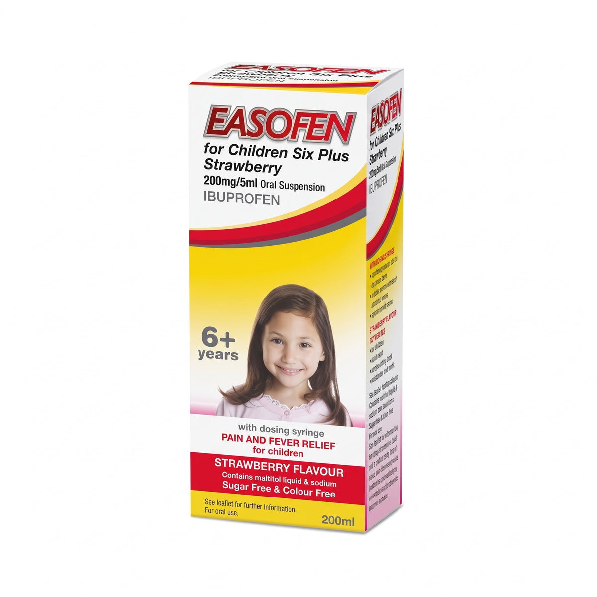 Easofen Child 6Y+ 100Ml Strawberry