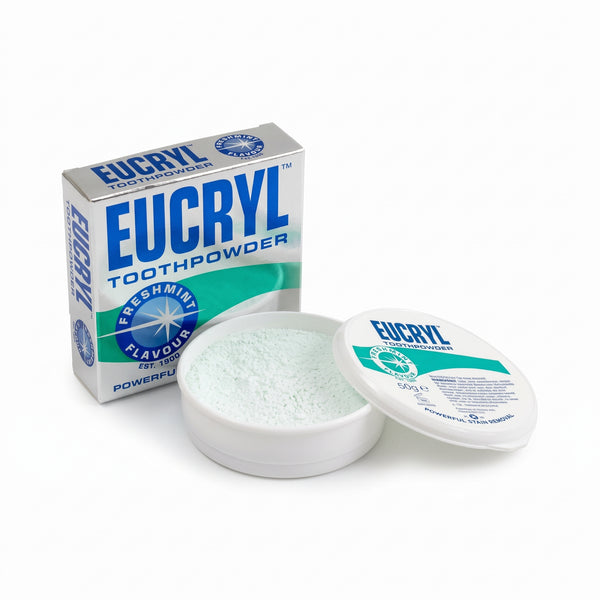 Eucryl Powder 50G Smokers Freshmint