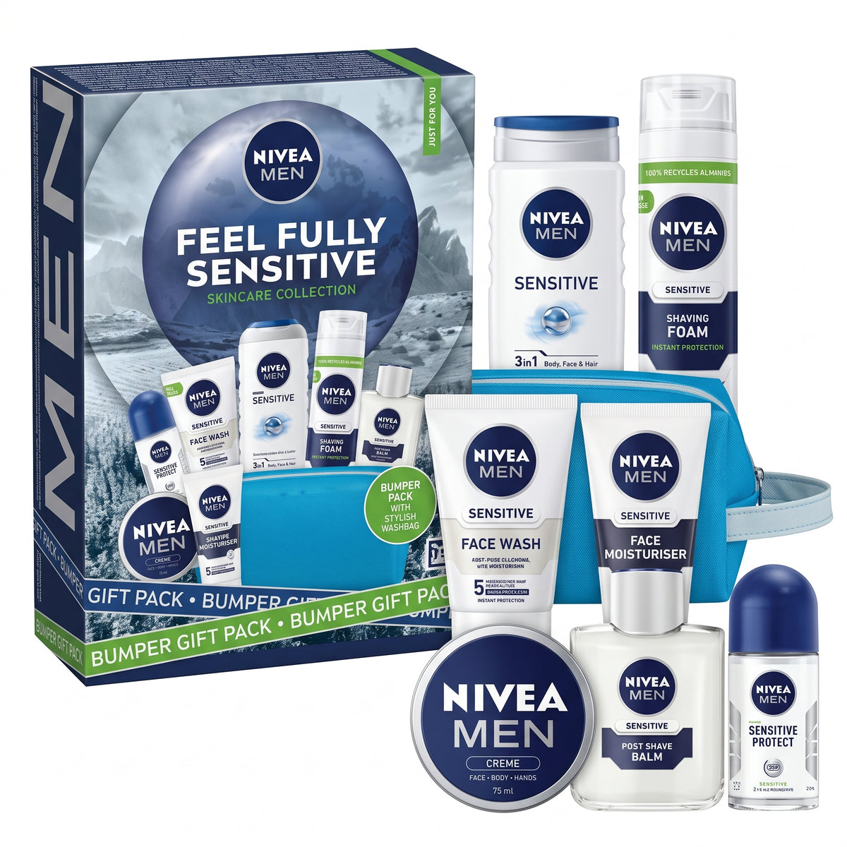 Nivea Feel Fully Sensitive Bumper Gift Pack