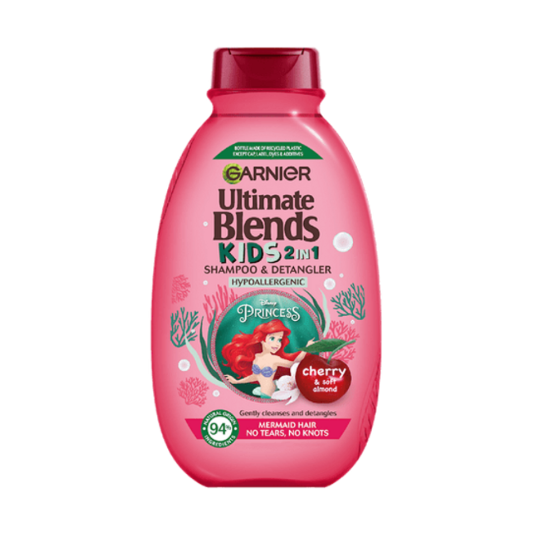 Garnier Ultimate Blends Kids 2In1 Shampoo & Detangler