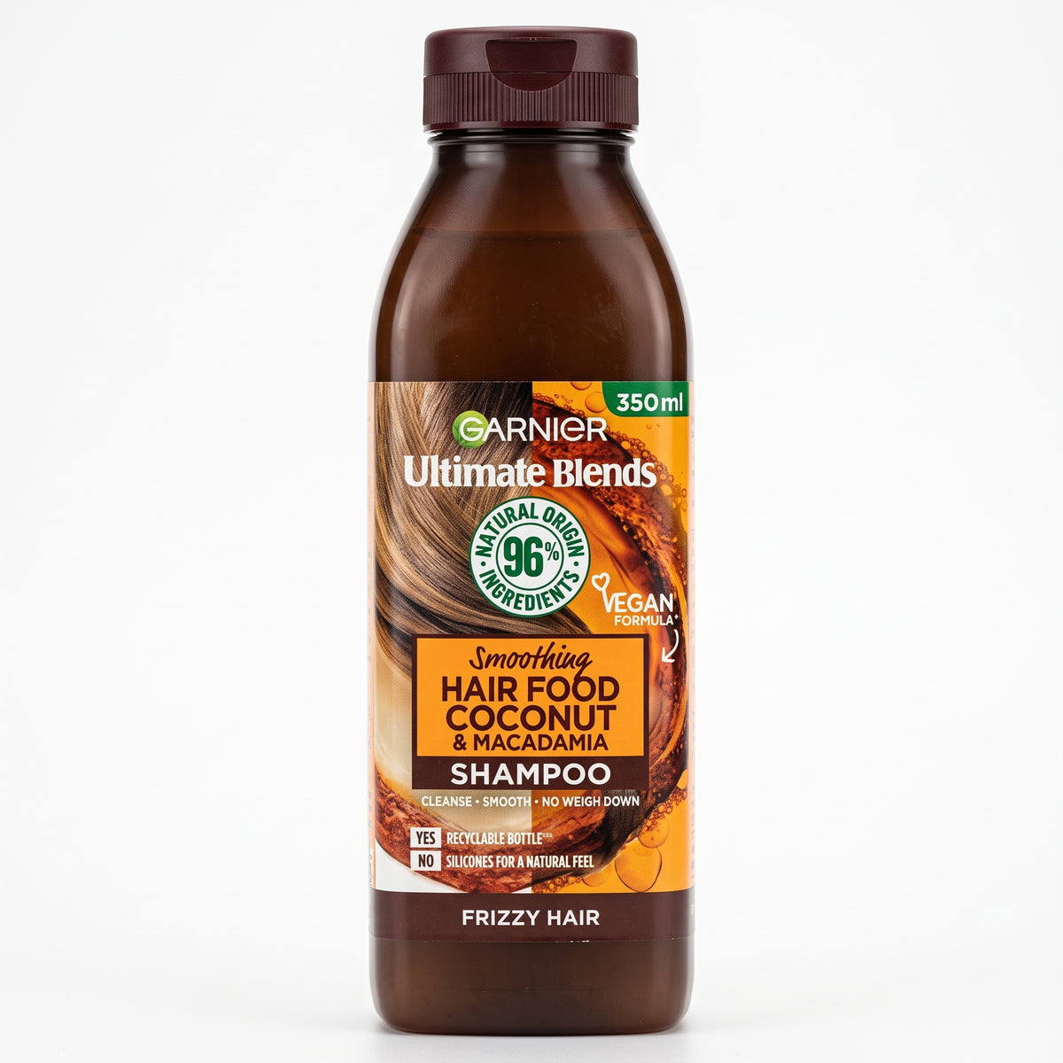Garnier Ultimate Blends Smoothing Hair Food Coconut & Macadamia Shampoo