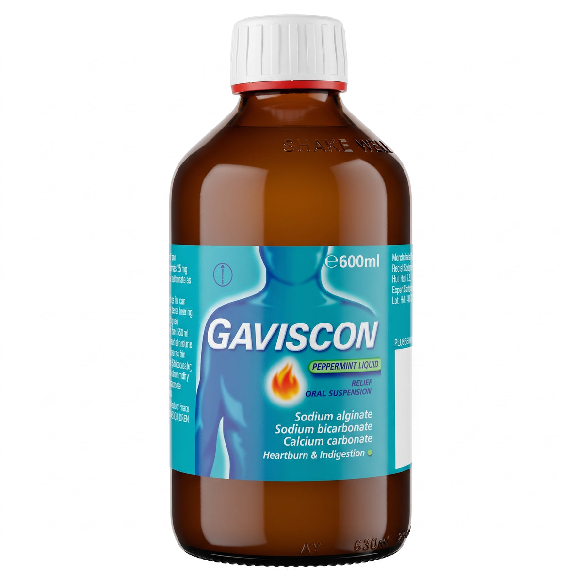 Gaviscon Peppermint Liquid 600Ml