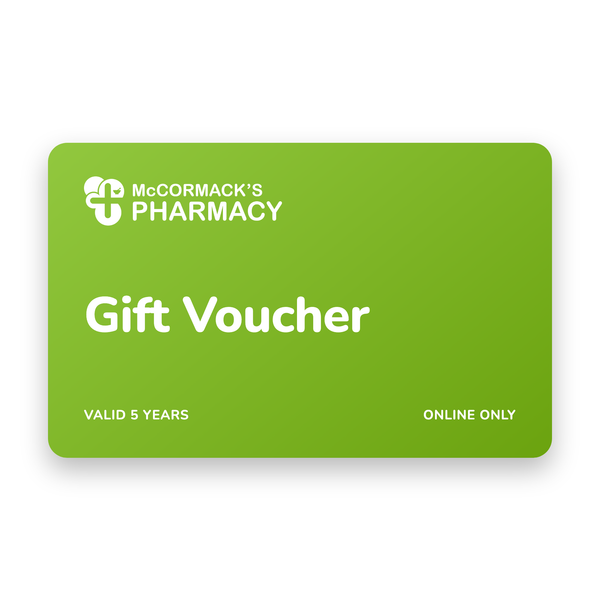 McCormack's Pharmacy gift voucher