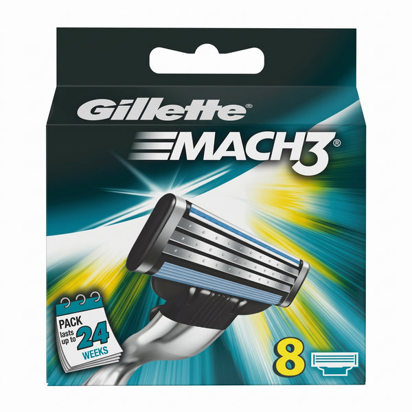 Gillette Mach 3 Blades 8Pk