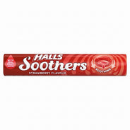 Halls Soothers Strawberry