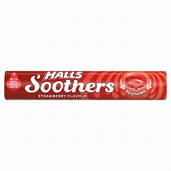 Halls Soothers Strawberry