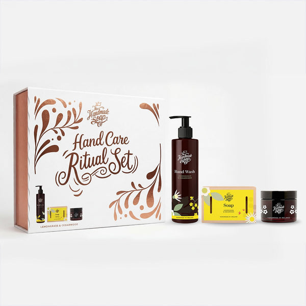 Handmade soap hand ritual set