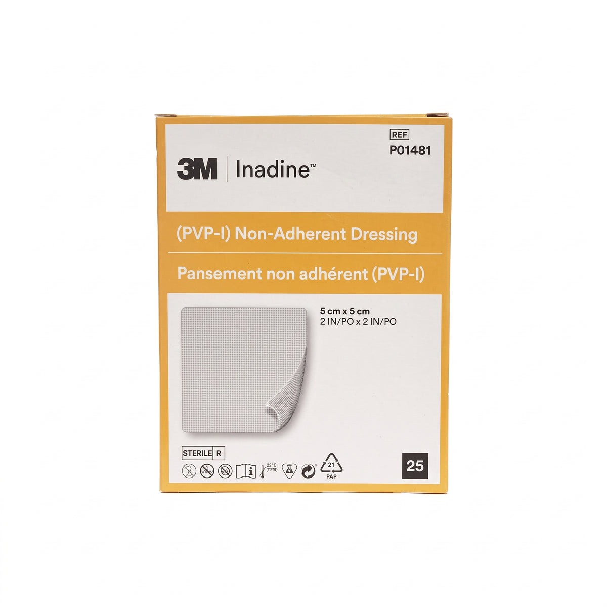 Inadine Dressings 5Cm X 5Cm (Single)