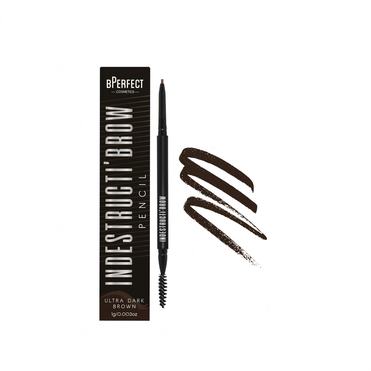 BPerfect Indestructi'brow Pencil Ultra Dark Brown