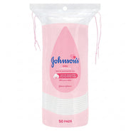 Johnson & Johnson J&J Cotton Pads 50Pk