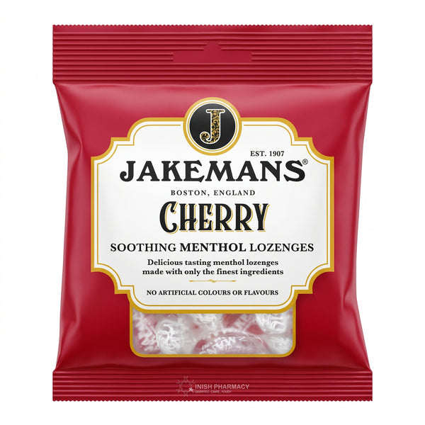 Jakemans Cherry Soothing Menthol Lozenges 73G