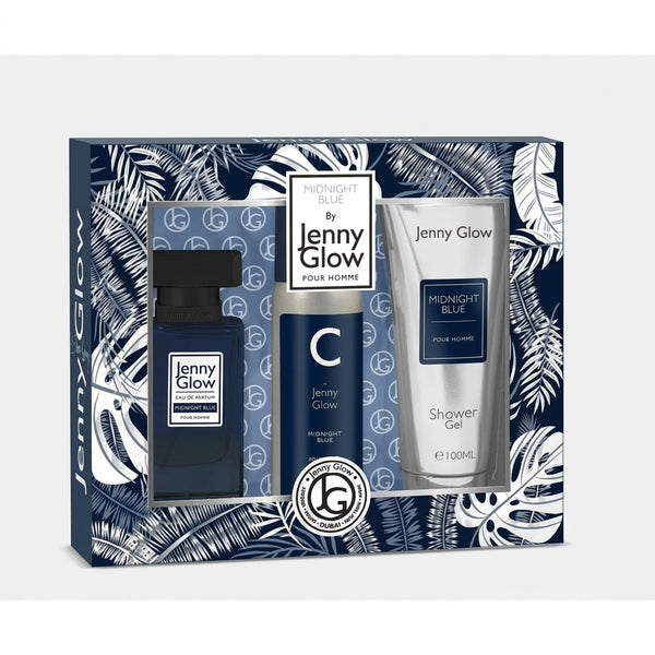 Jenny Glow 3 Piece Mens Set Midnight Blue