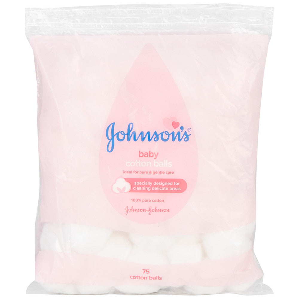 Johnson & Johnson Johnsons Baby Cotton Balls 75'S