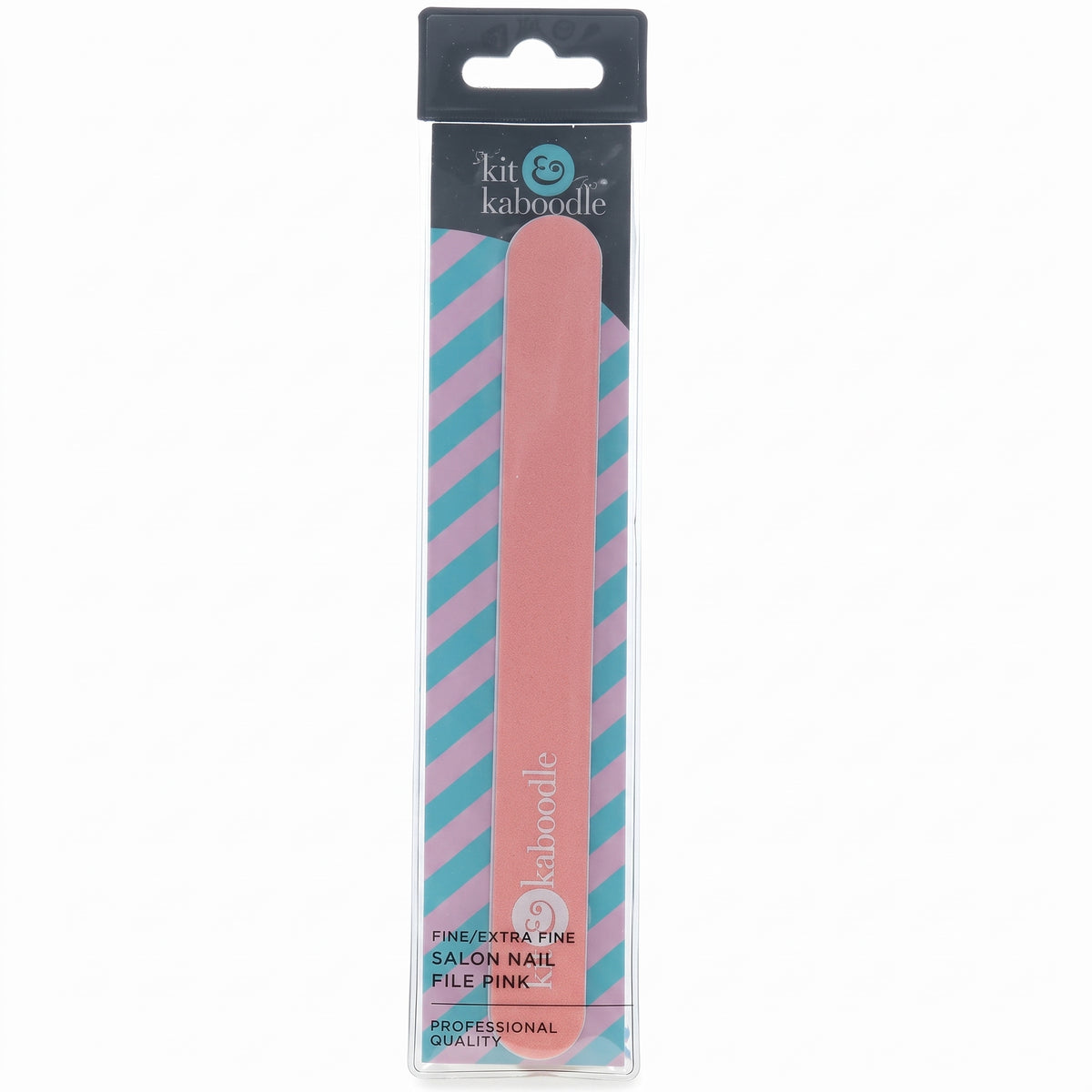Kit & Kaboodle Nail File Pink Ex Fine