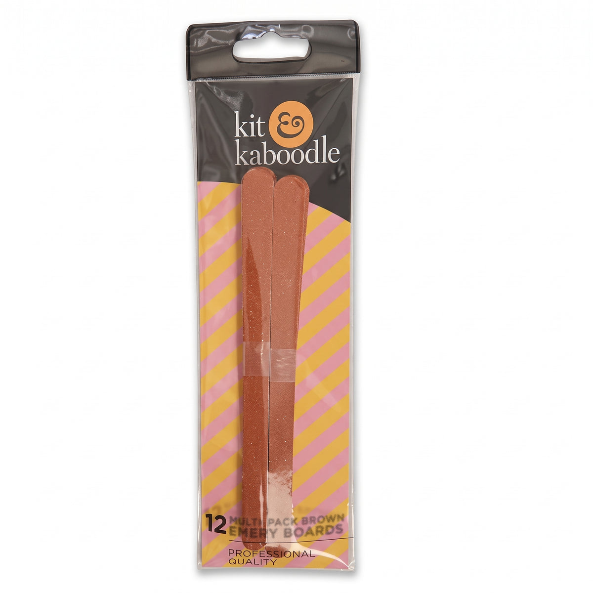 Kit & Kaboodle Nail Files Brown 12Pk