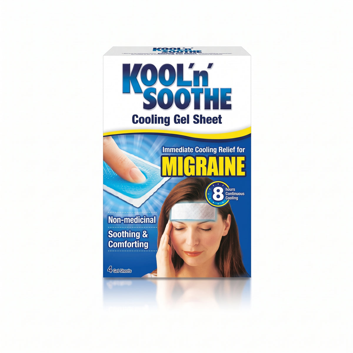 Kool N Soothe Migraine Strip 4Pk