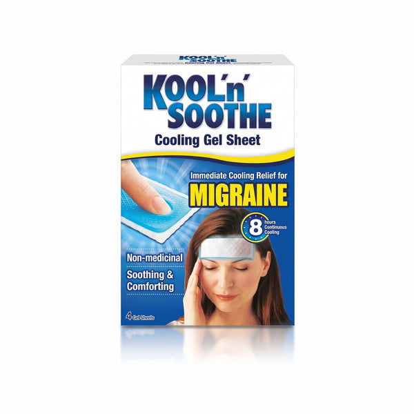 Kool N Soothe Migraine Strip 4Pk