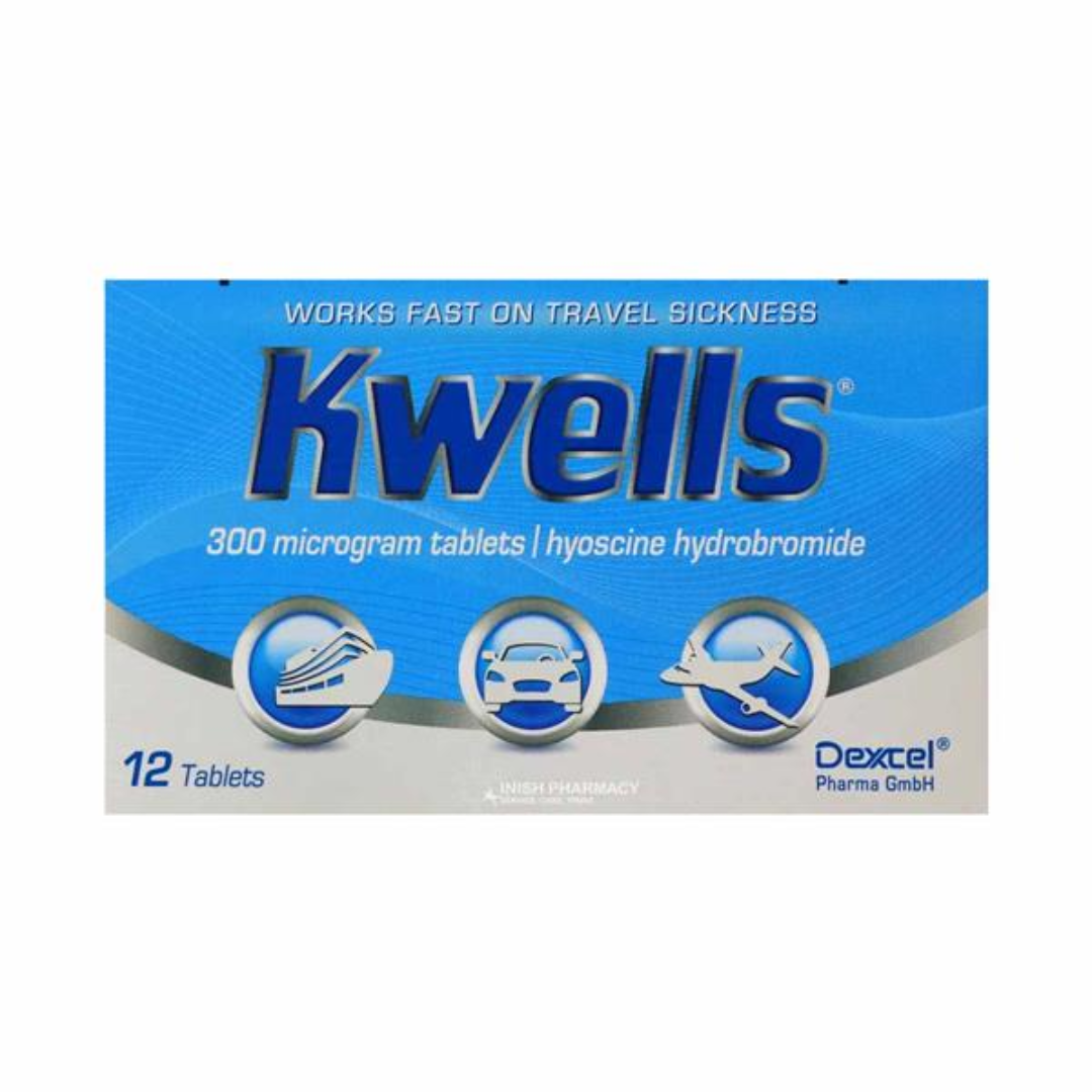 Kwells 12Pk Travel Sickness Tabs