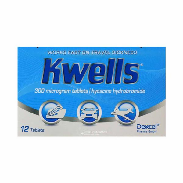Kwells 12Pk Travel Sickness Tabs