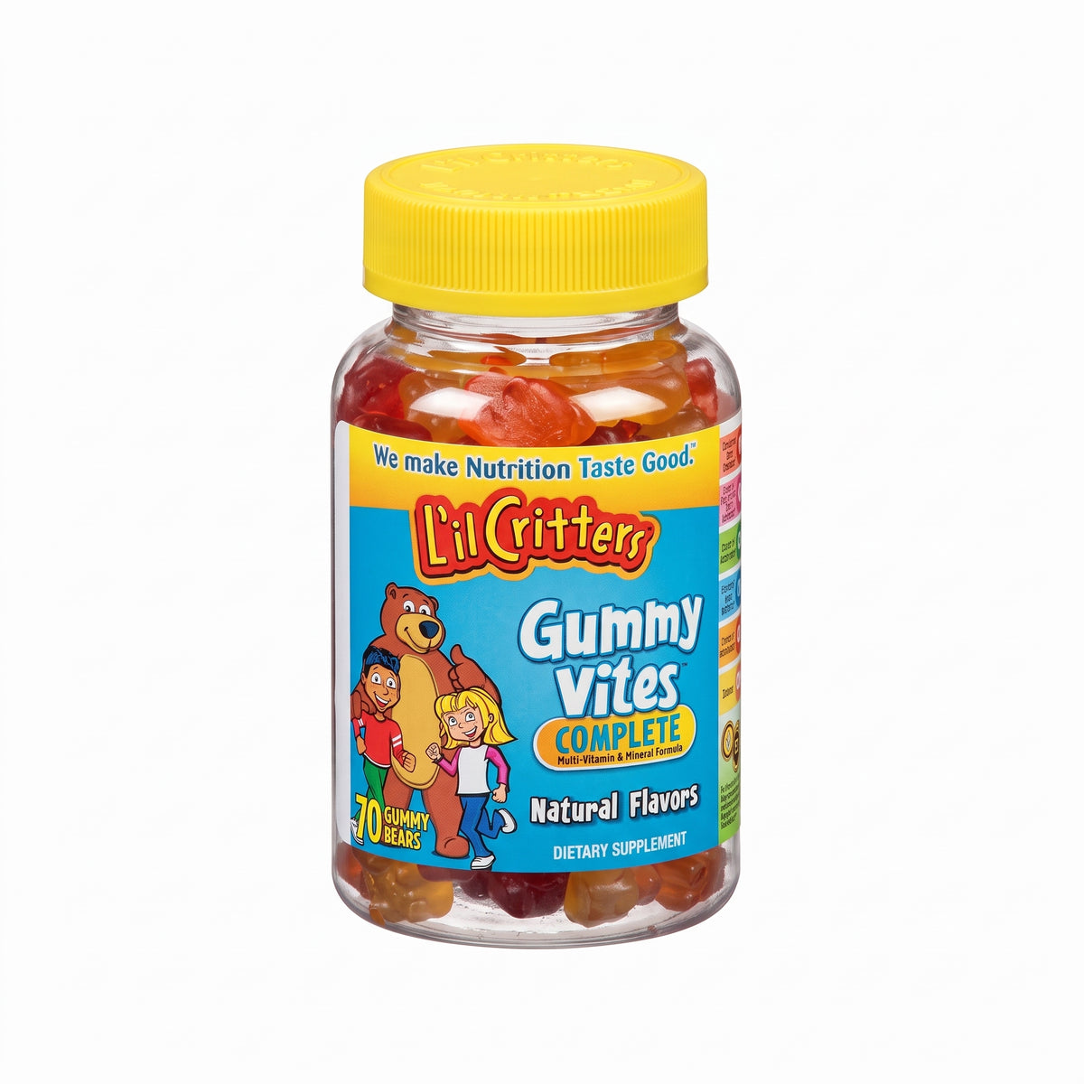 L'il Critters Gummy Vites Multi Vitamin & Mineral Formula 70Pk