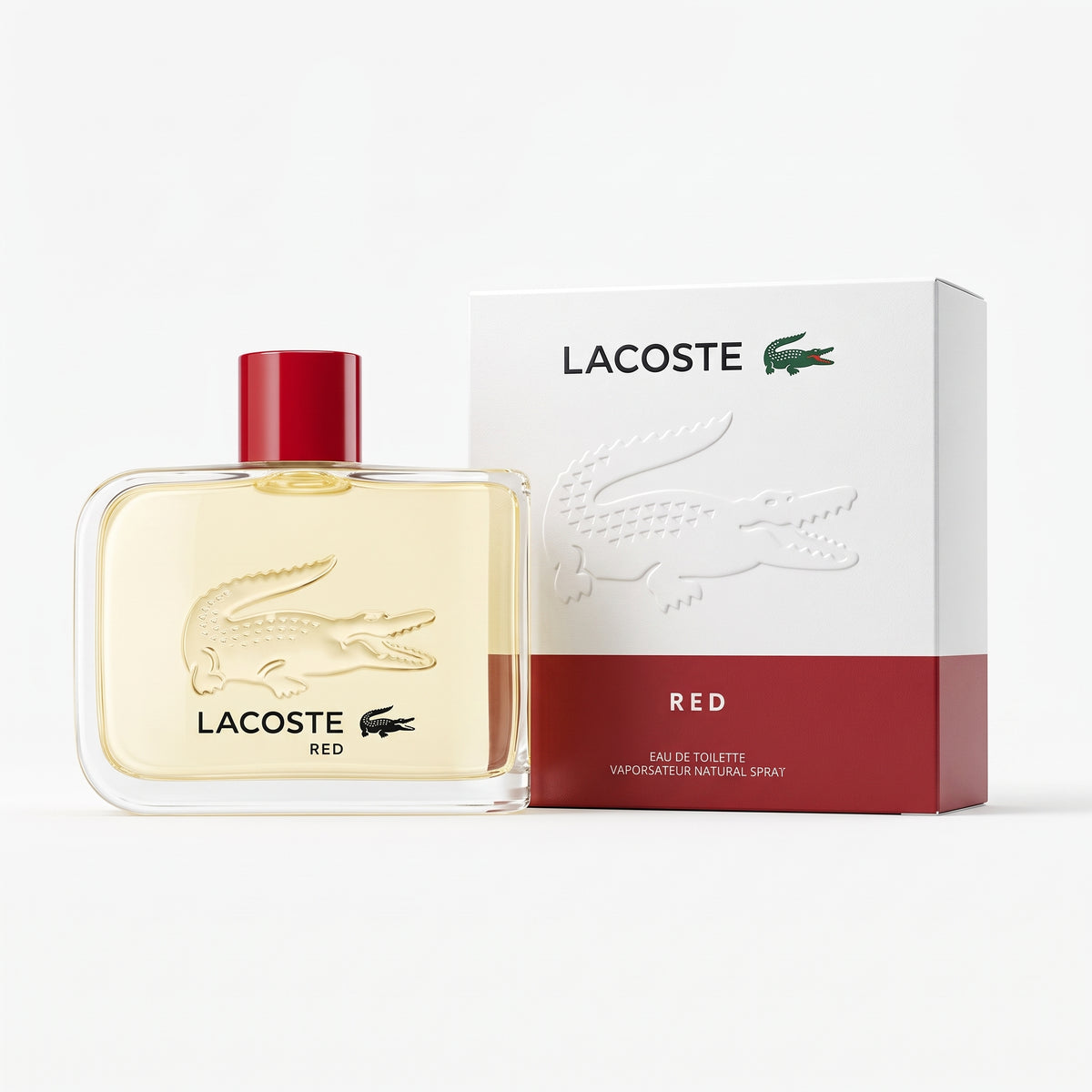 Lacoste Red Mens 125Ml Edt Spr