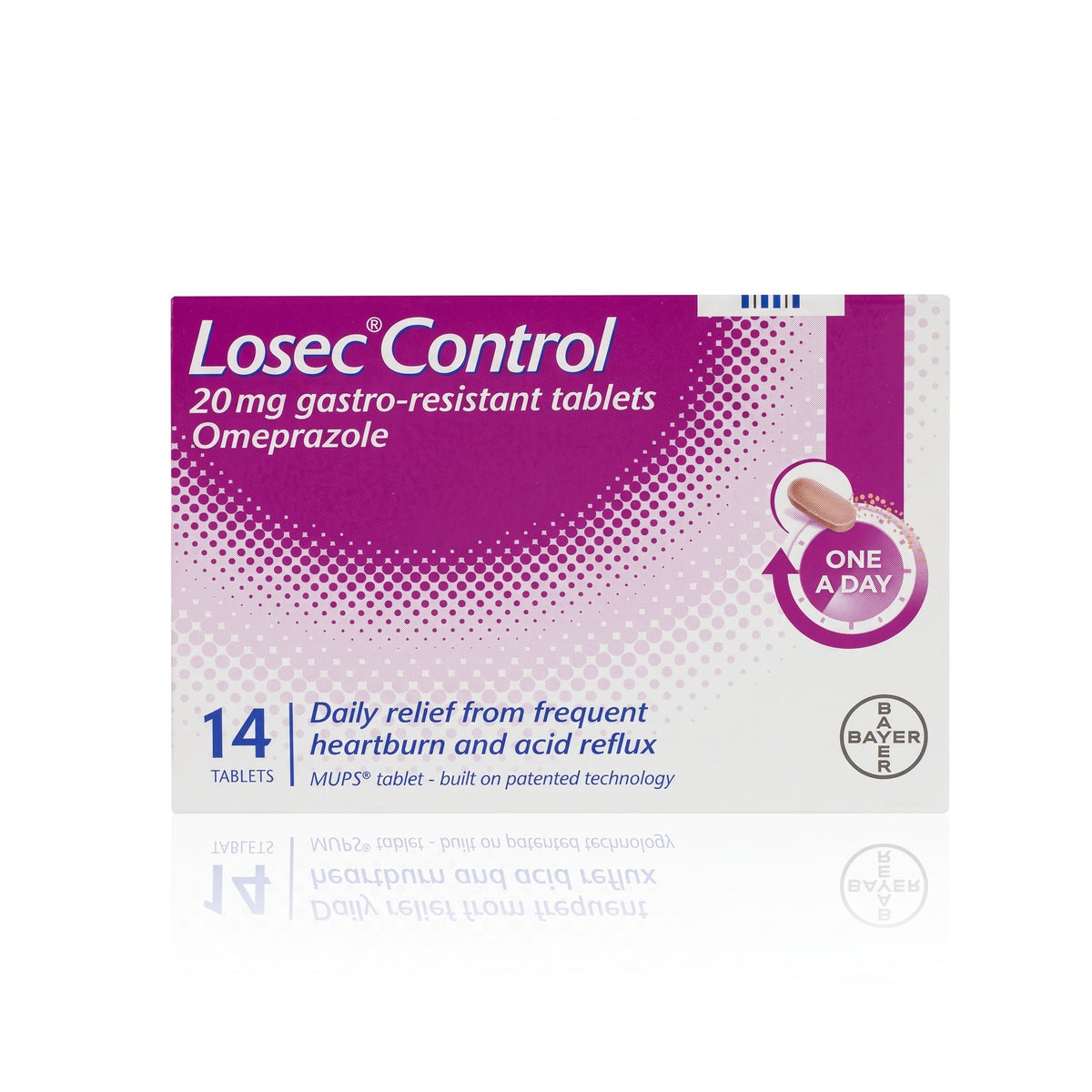 Losec Control 20Mg Gr Tabs 14Pk