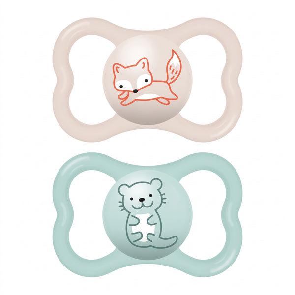 Mam Air 12+ Months (White/Blue Fox)