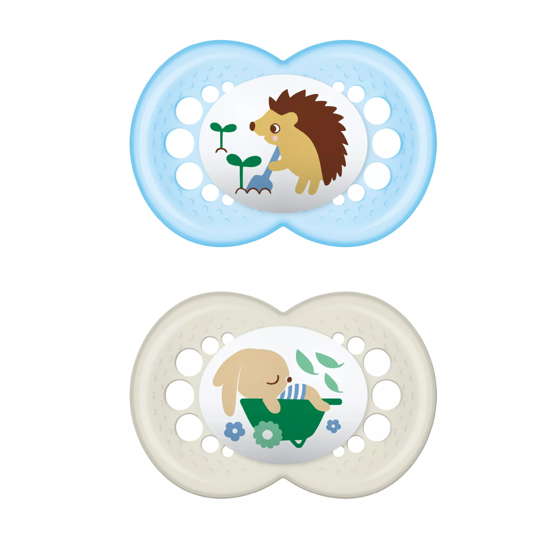 Mam Original 6+ Months (Blue/White)