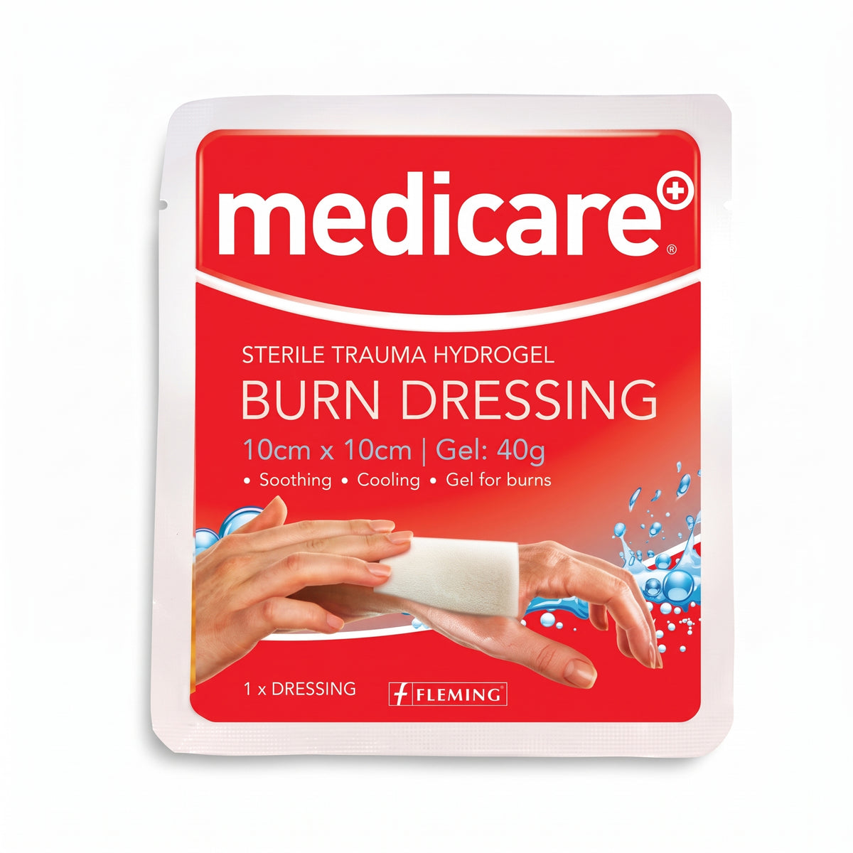 Medicare Burn Dressing 10 X 10Cm 40G