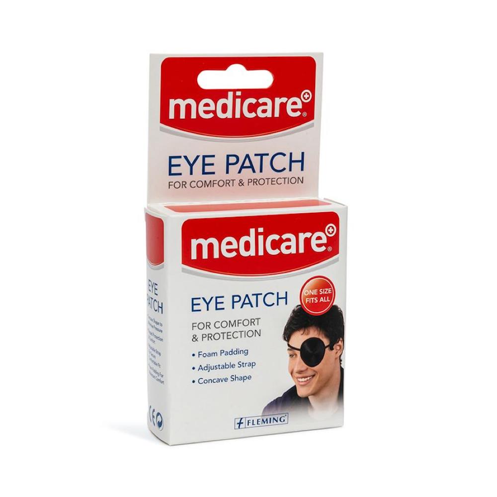 Medicare Eye Patch Black 1Pk