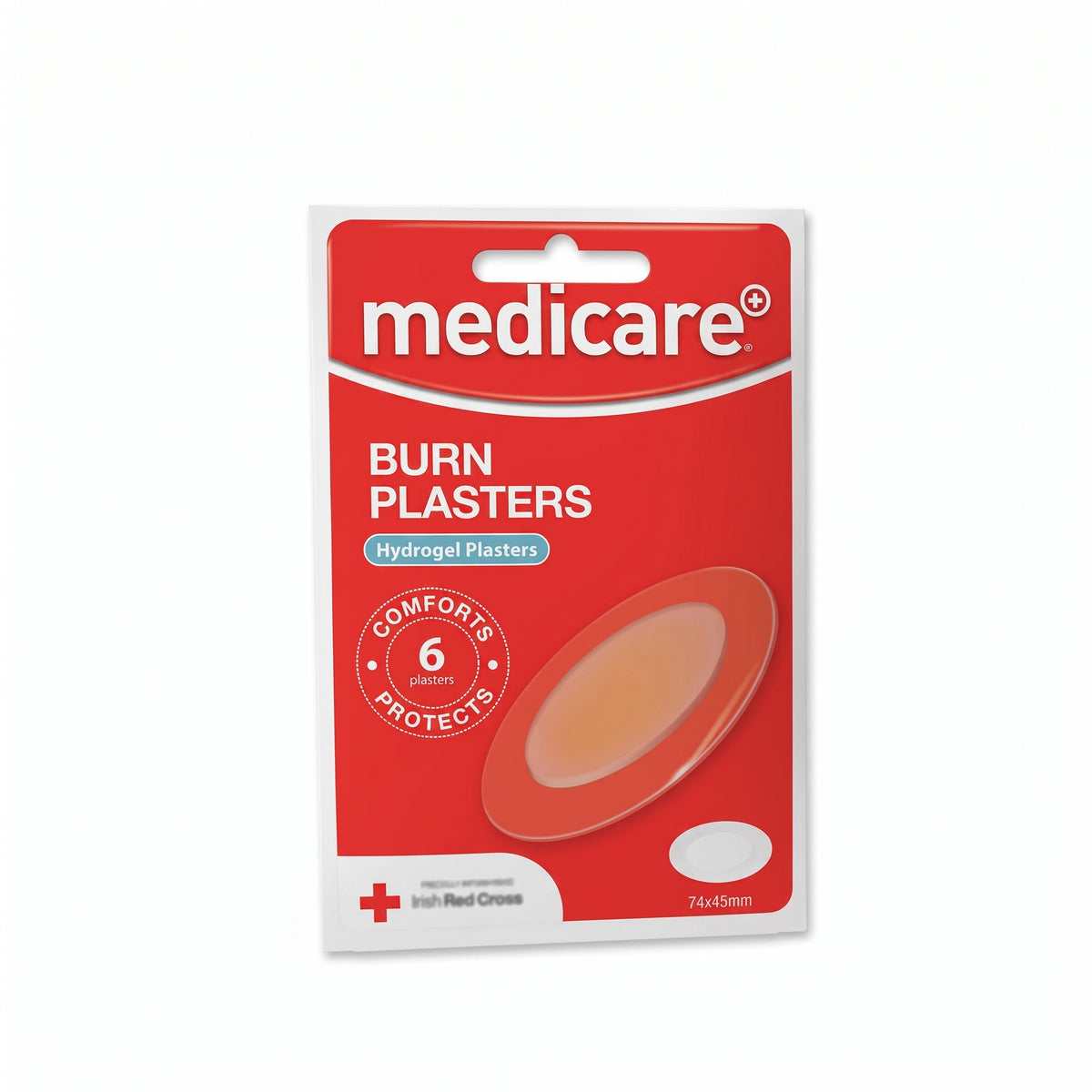 Medicare Sterile Burn Plasters 6Pk