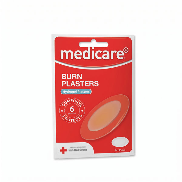 Medicare Sterile Burn Plasters 6Pk