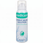 Medicare Sterile Saline Solution Wound & Eyewash Wash Spray